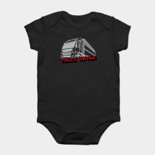 Truck driver Baby Bodysuit